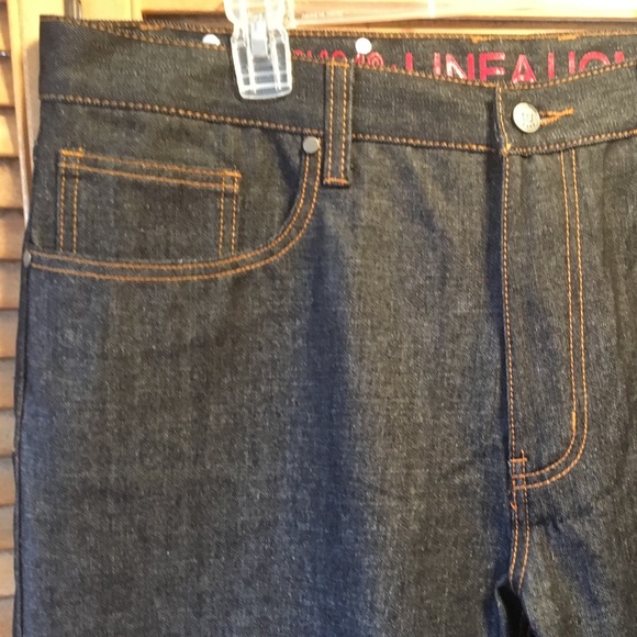 LINEAUOMO Relaxed Straight Leg Jeans - Picture 5 of 7